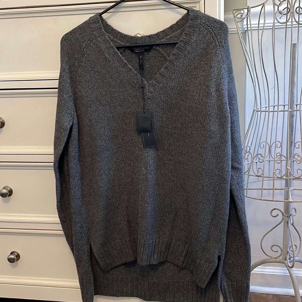 BCBG Maxazria Grey Sweater